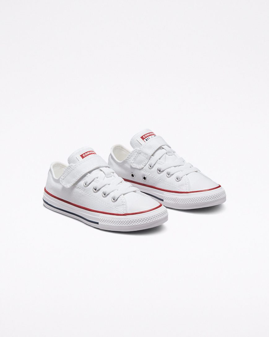 Zapatillas Bajas Converse Chuck Taylor All Star Easy-On Niña Blancas Beige | PE WEL057